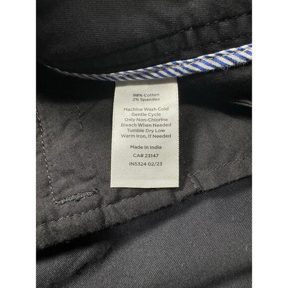 Talbots Women's Relaxed Chino Navy Pants - Size 14 - Picture 5 of 6